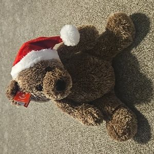 Aurora Holiday Bear Trevor Plush
